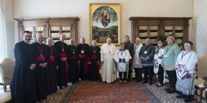 What brought the Canadian Indigenous to the Vatican