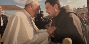 The friendship between a young Franciscan friar and the pope