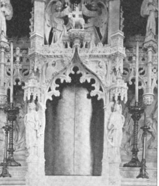 st augustine tabernacle;stolen