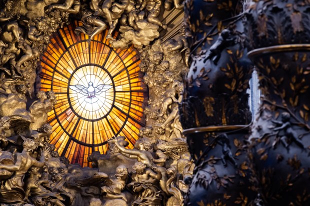 Pope Francis during Holy Mass on Pentecost Sunday presided over by cardinal Giovanni Battista Re