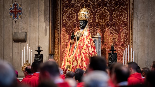 Statue of St. Peter in Saint Peter's Basilica