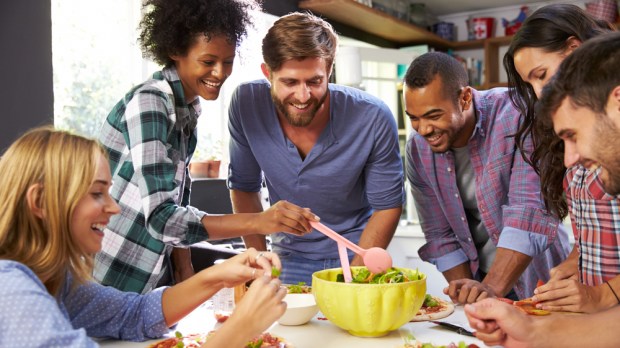 cooking friends