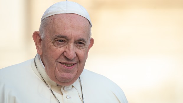 Pope Francis during his weekly general audience September 28, 2022