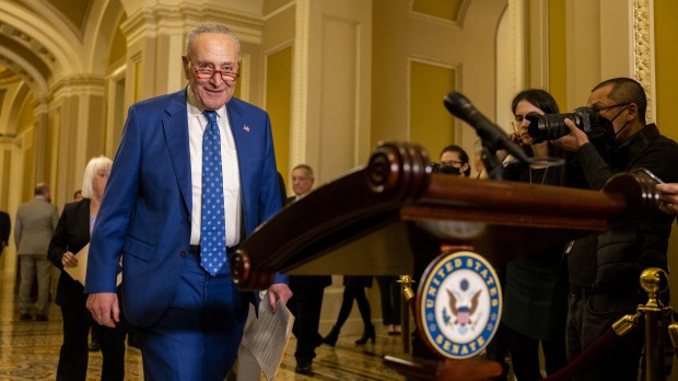 SEN. CHARLES SCHUMER LEADS PRESS CONFERENCE