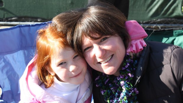 Catherine Hubbard with daughter Jennifer who died in Sandy Hook school shooting