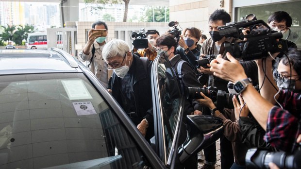 Cardinal Zen leaves Hong Kong court