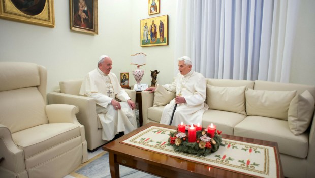 spotkania papieża Franciszka i Benedykta XVI