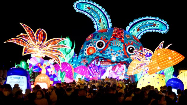 Lunar New Year lanterns