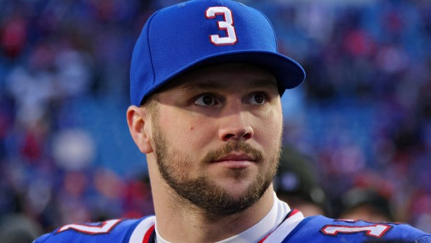 Josh Allen #17 of the Buffalo Bills