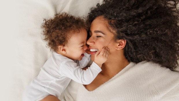 mom, baby