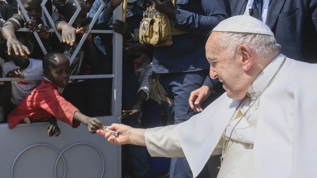 Pape François au Soudan