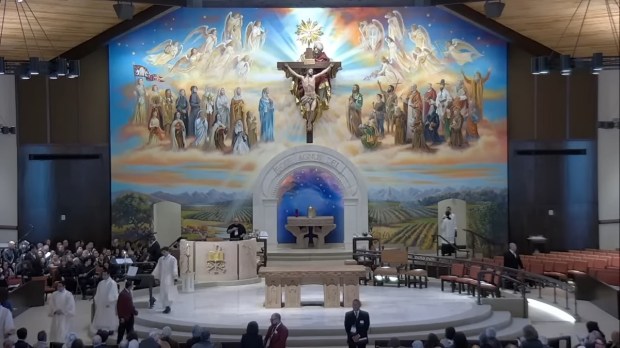 Saint Charles Borromeo Church in Visalia, California