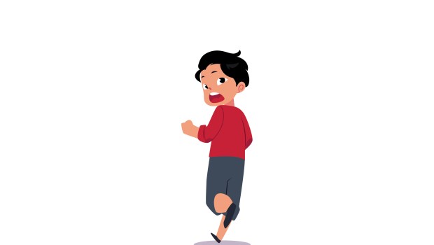 Vector-flat-frightened-teenage-boy-running-away-shutterstock