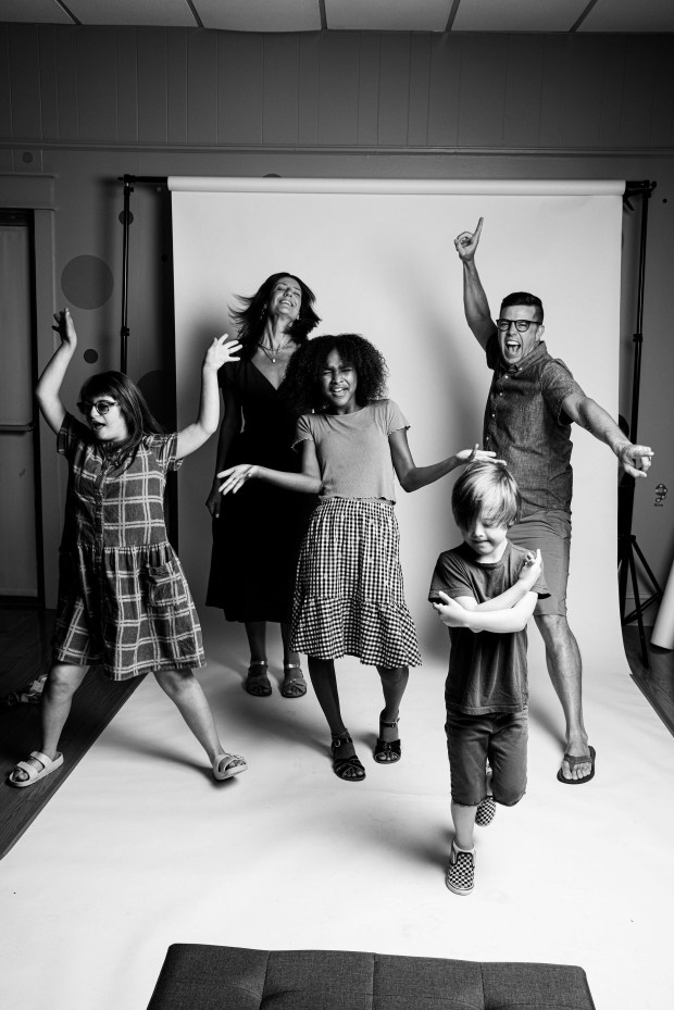 Heather Avis with her Family - The Lucky Few Foundation