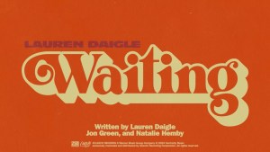 Lauren Daigle song "Waiting"