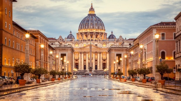 St Peter's Basilica, street view