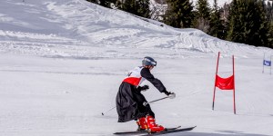 Cassocks and crosses on the ski slopes for a friendly competition