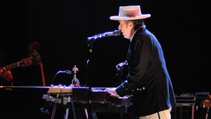 Bob Dylan performs at FIB on July 13, 2012 in Benicassim, Spain.