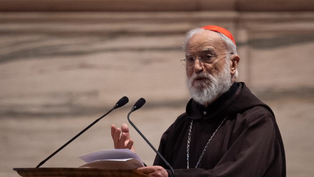 His Eminence Cardinal Raniero Cantalamessa OFM Cap Preacher of the Papal Household