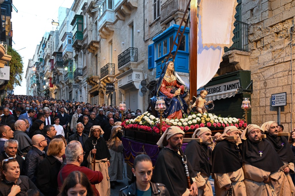 Our Lady of Sorrows procession Malta
