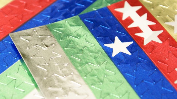 star stickers reward chart children