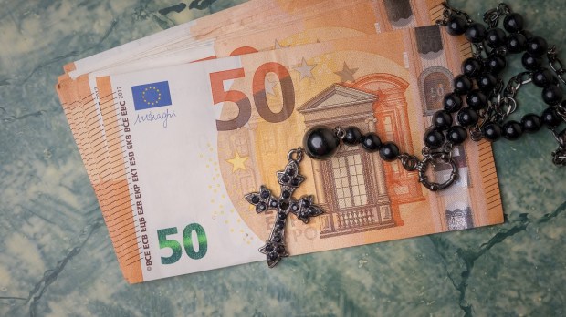 Euros with Rosary