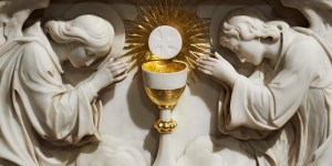 The heart of the Eucharistic mystery is this one word