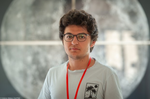 Ashod Khederlarian from Lebanon poses for a photo at the Vatican Observatory in Albano