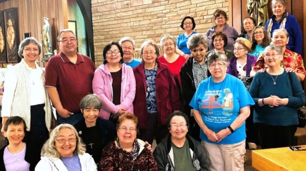 Alaska Indigenous Catholics attending Kateri Circle Anchorage, Alaska.