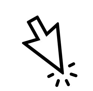 computer arrow click graphic