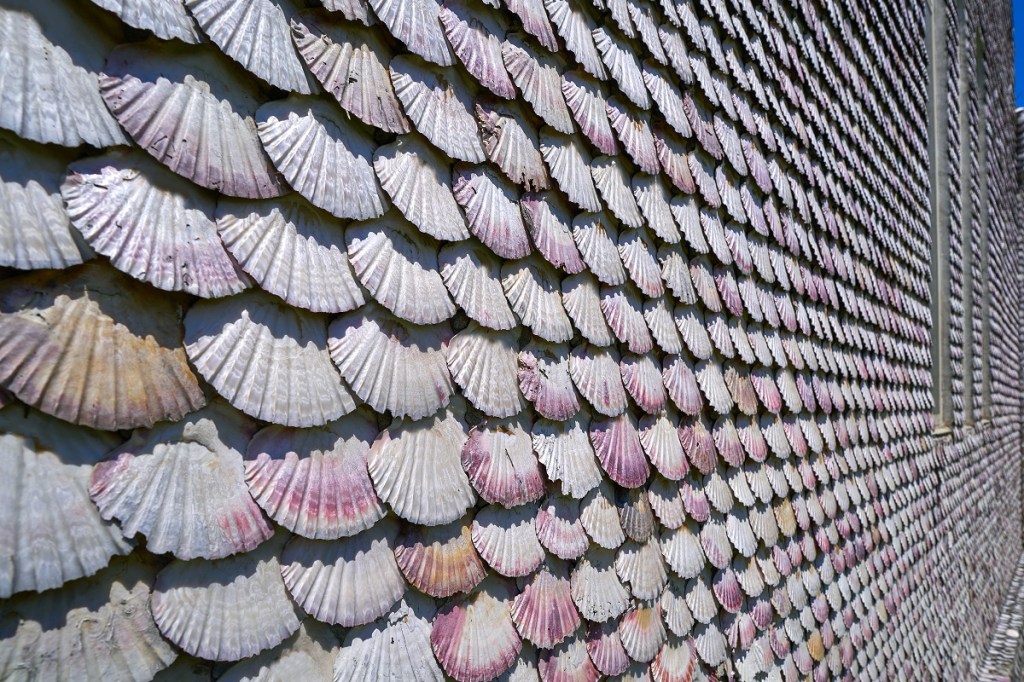 Church of Shells in La Toja, Spain