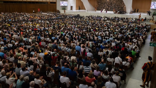 Pope Francis Audience Paul VI Hall August 30 2023