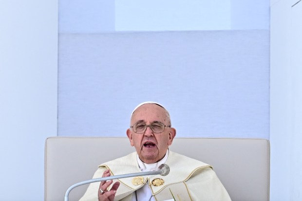 Pope Francis celebrates the closing mass of the World Youth Days
