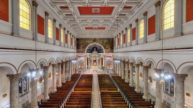 St. Adalbert's church in Chicago, interior