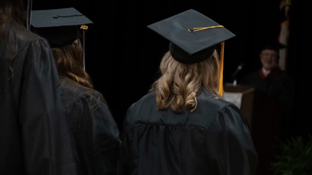 graduation school commencement black robe