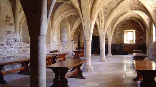 the scriptorium of the Abbey of Sylvanès in France
