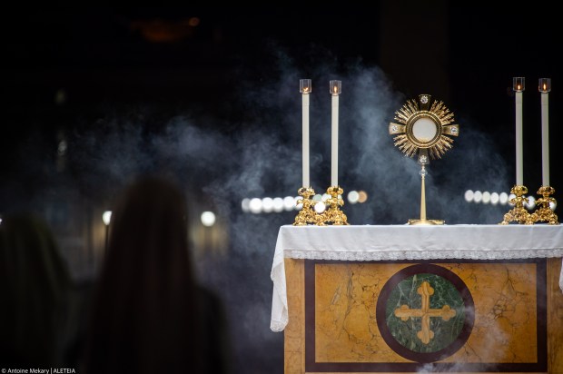 Eucharistic Adoration prayer St Peter's Square