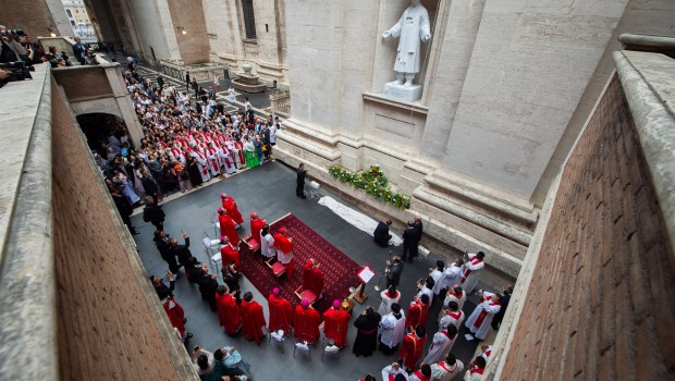mass in St. Peter's Basilica on the occasion of the unveiling of the statue of St. Andrew Kim Tae-gon, the first Korean-born Catholic priest