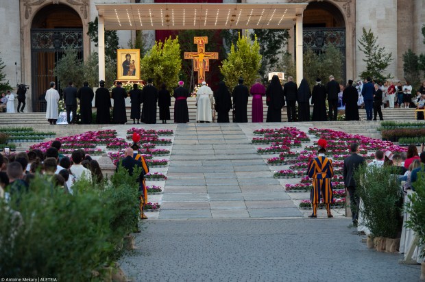 Pope Francis Vigil Prayer Protestants and Orthodox St. Peter's square