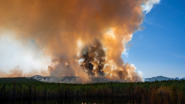 Canadian wildfire