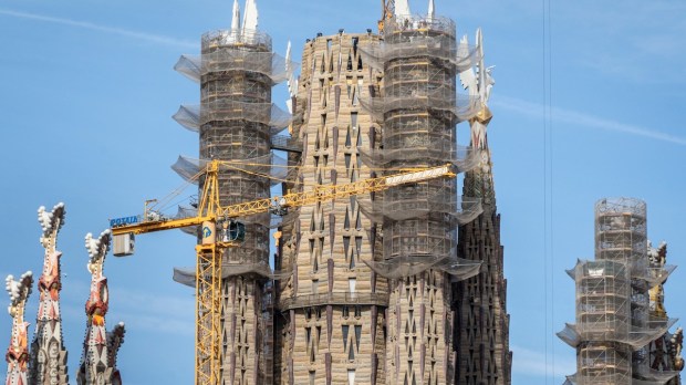 Les quatre tours de la Sagrada Familia