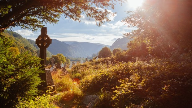 Monastery, Glendalough, County Wicklow, Ireland