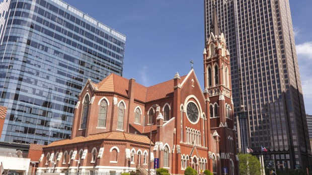 Cathedral Shrine of the Virgin of Guadalupe in Dallas, Texas, United States