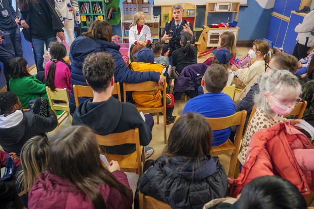 Astronaut Col. Villadei conversation with little patients of Bambino Gesu