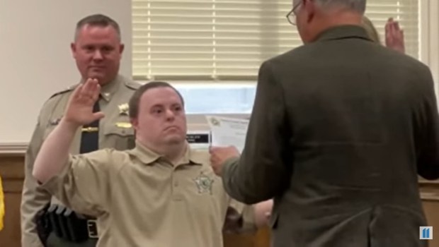 Jeff Rhinerson sworn in as deptuy