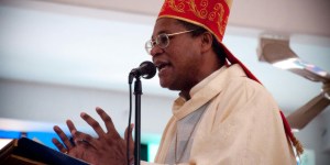 Haitian bishop&#8217;s condition stable after he was caught in explosion