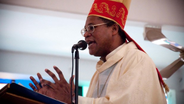 Bishop Pierre-André Dumas, of Haiti