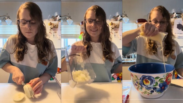 TikTok mom cooking for family of 4 on a budget