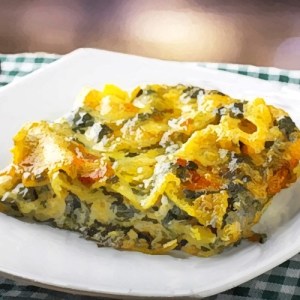 Spinach lasagna