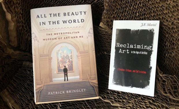 Books by Patrick Bringley and J.F. Martel